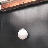 Opaline ball pendant light