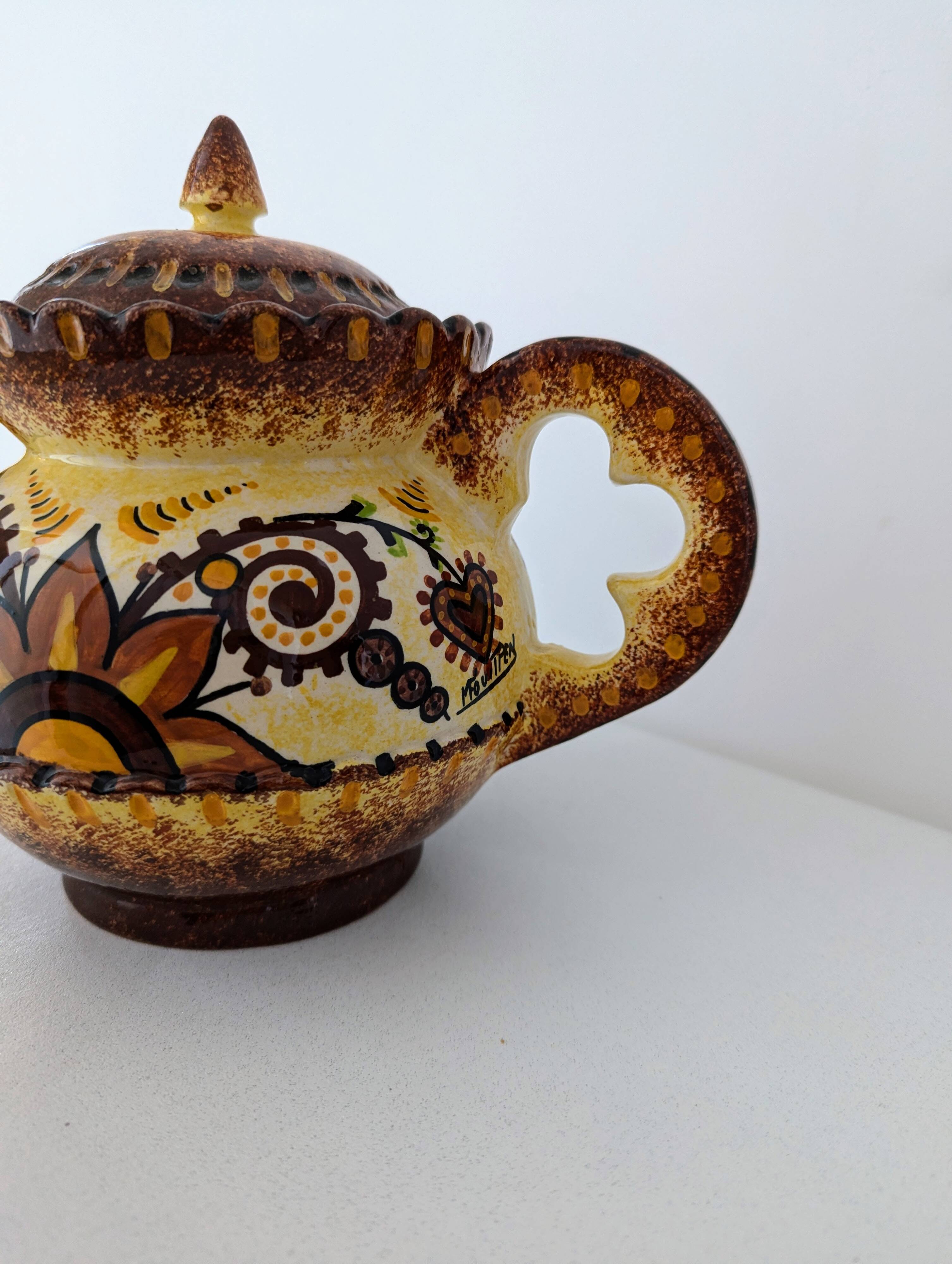 Coffee pot, teapot signed Paul Fouillen