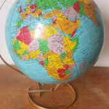 Earth globe from 1964