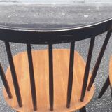 Lot of 4 vintage chairs