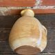 Old Pichet JEAN MARAIS Glazed Stoneware Beige France Vintage #D781
