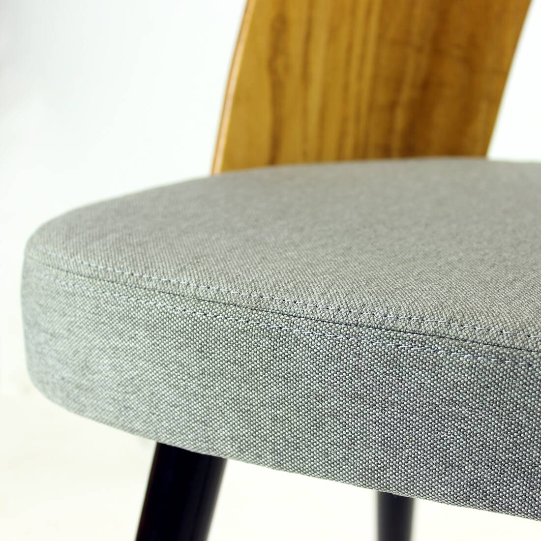 Iconic Tatra Chairs In Oak & Fabric By Antonin Suman, Czechoslovakia 1960s