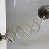 Accordion lamp 1950 push button on base