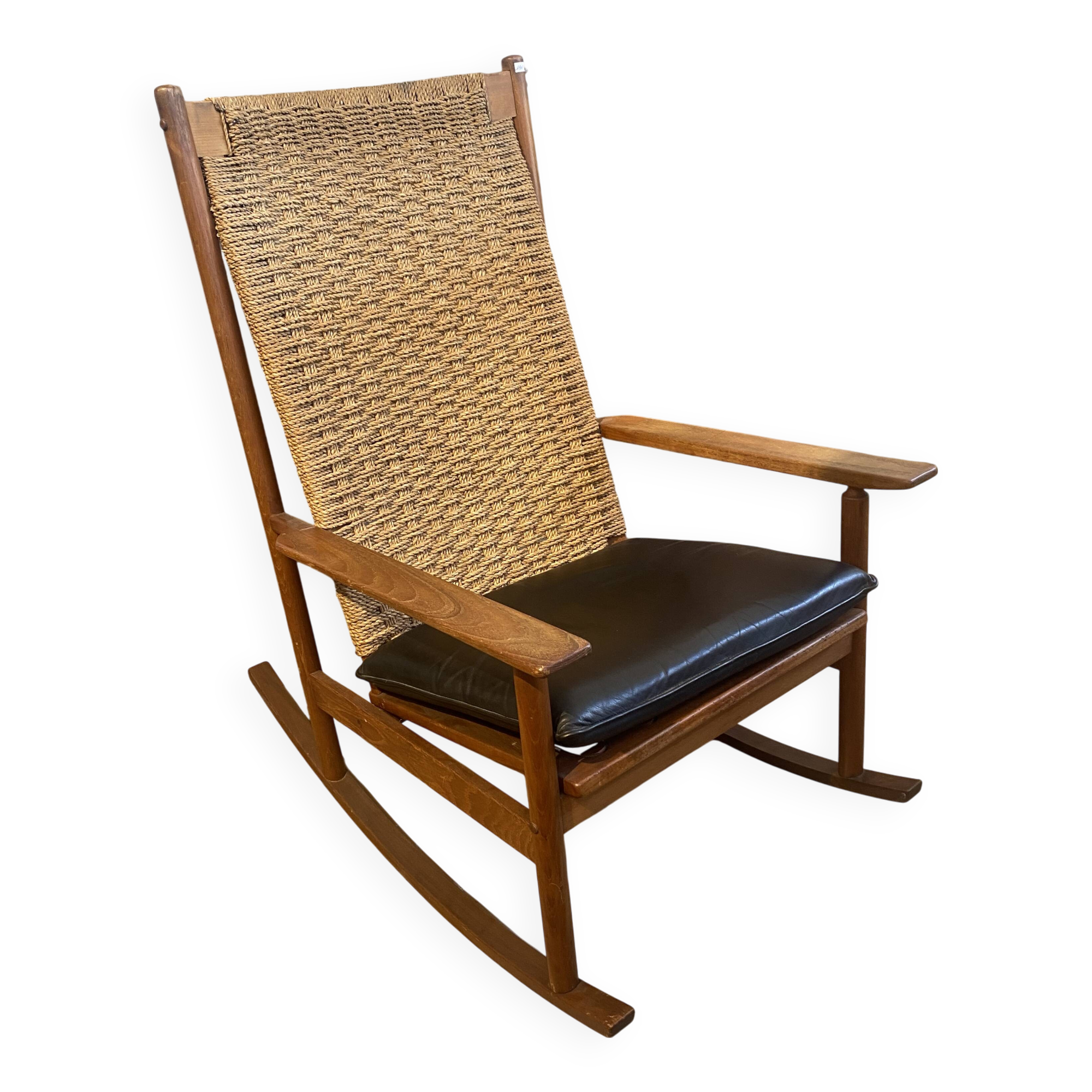 Roking chair by Hans Olsen edition Juul Kristensen 1950