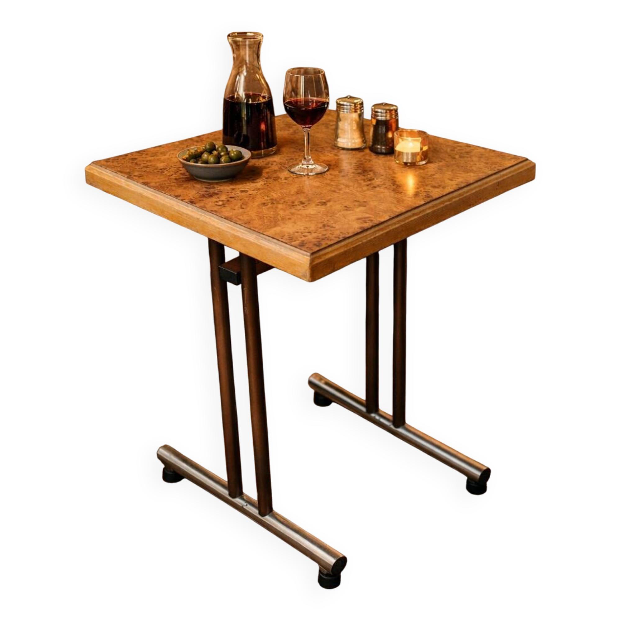 Table bistrot vintage