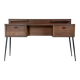 Vintage oak console desk