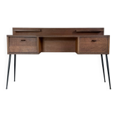 Vintage oak console desk
