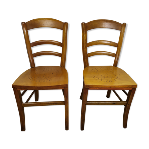 Lot de 2 chaises de bistrot ou