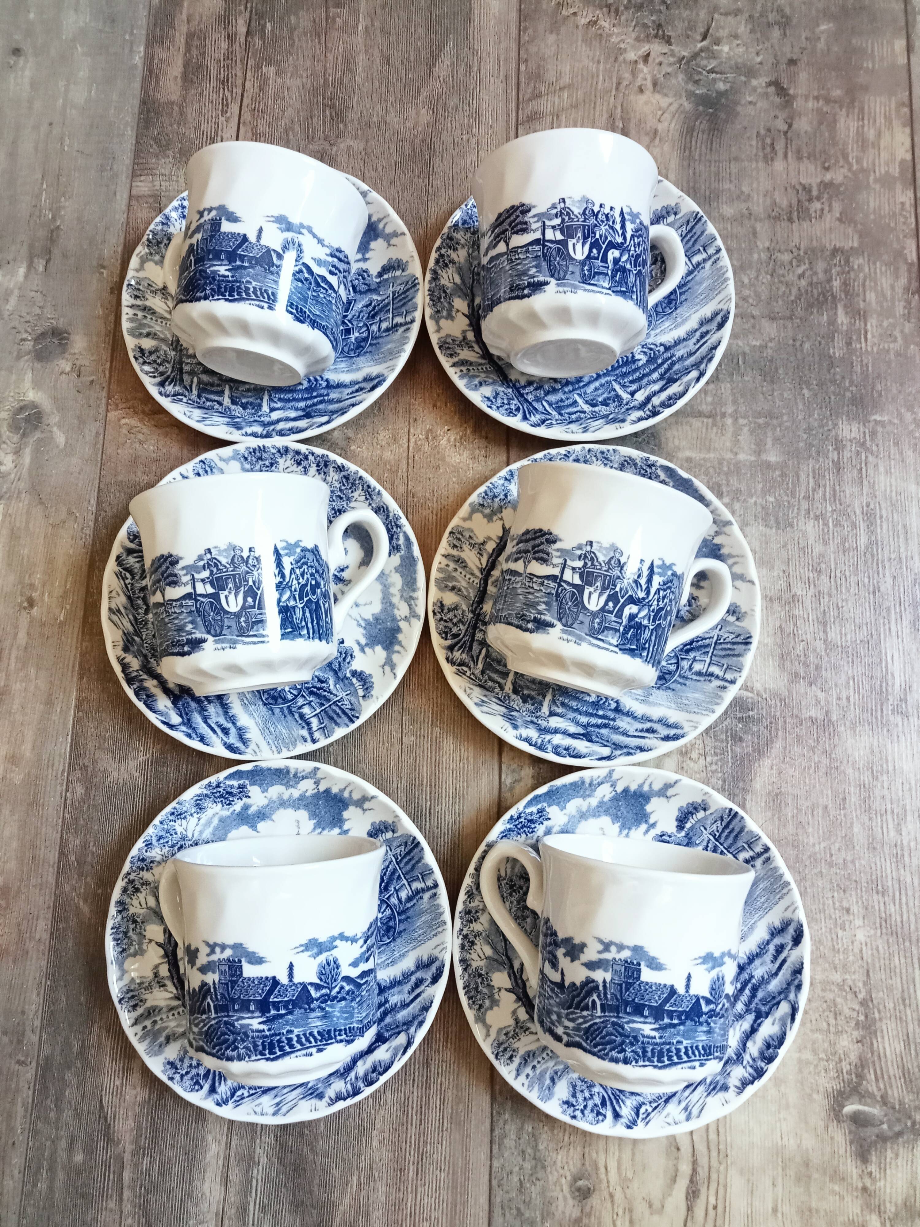 Royal Wessex cups and saucers