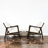 Pair of type 300 130 armchairs by Swarzędzkie Fabryki Mebli 1960s