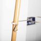 Indoor rotating plant holder 1960 bamboo and brass
