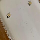 Salins France earthenware cake dish