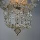 Lustre made of Murano glass beads, Venice around 1900