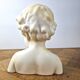 Vintage wax child statue - sculpture