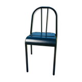 Industrial metal chair