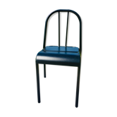 Chaise industrielle en métal
