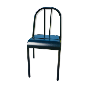Chaise industrielle en métal