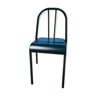 Industrial metal chair