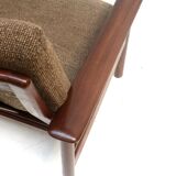 Vintage 3-seater Danish teak design sofa from the 1960s