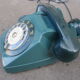 Téléphone bleu Socotel s63 vert et bleu