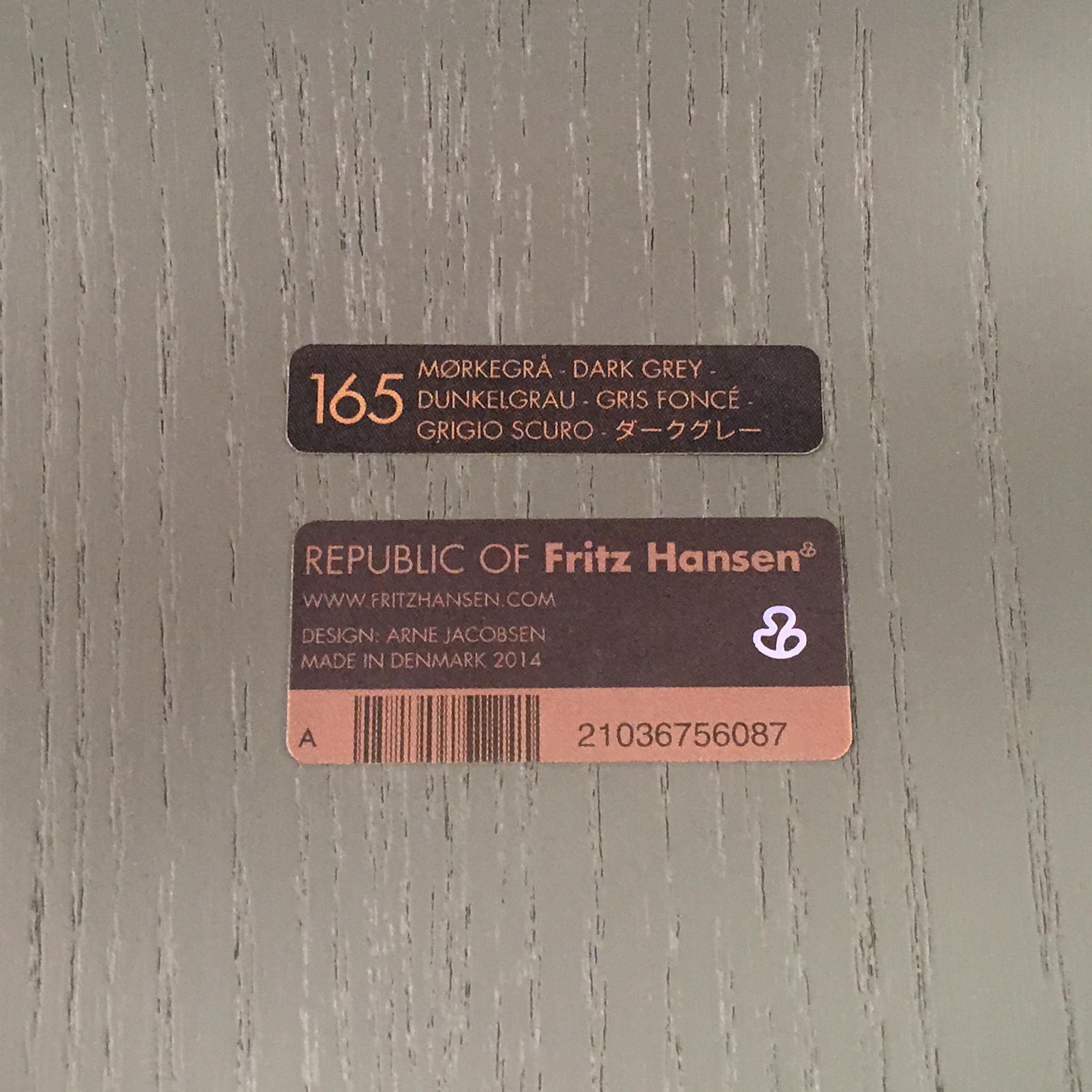 Grand Prix chair  by Arne Jacobsen for Fritz Hansen