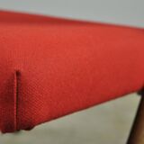 Classic Danish vintage scissor armchair by Arne Hovmand Olsen in OAK, 1960