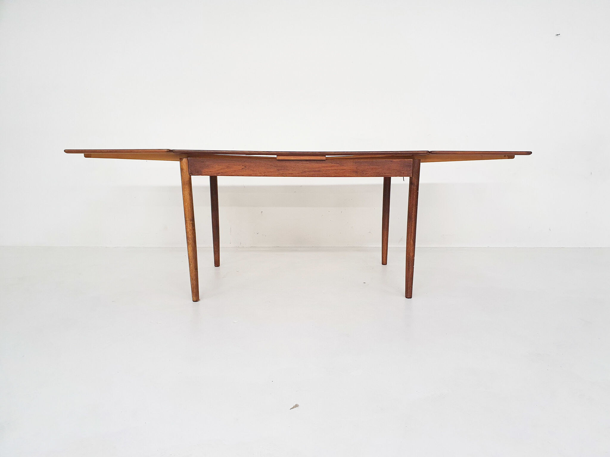 Mid-century teak extendable dining table, 1950's