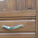 Oak cabinet wardrobe