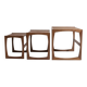 Scandinavian nesting coffee tables by R. Benett for G-Plan - 1970
