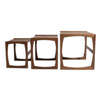 Tables basses gigognes scandinaves par R. Benett pour G-Plan - 1970
