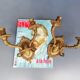 Pair of neoclassical bronze sconces