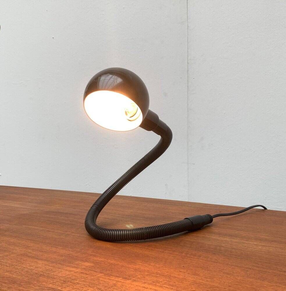 Lampe de table Hebi de l'ère spatiale italienne vintage par Isao Hosoe pour Valenti Luce