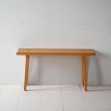 Scandinavian vintage "Visingsö" bench in birch by Carl Malmsten