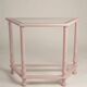 Solid Wood Console – Rose Cerused Finish