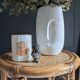 Plant stand, vintage side table, 1970s bamboo.