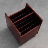 Magazine LP Caddy Rack by Rolf Hesland for Bruksbo, Norway 1970s