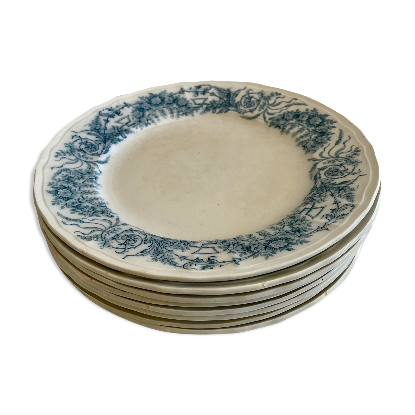 7 plates earth of iron St Amand and Hamage