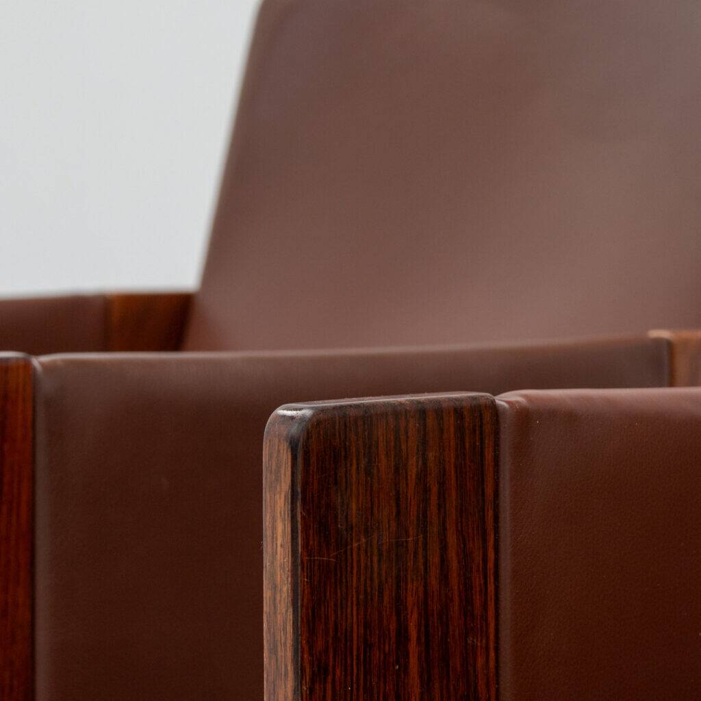 Set of 2 Cassina 917 armchairs by Afra & Tobia Scarpa 1960s