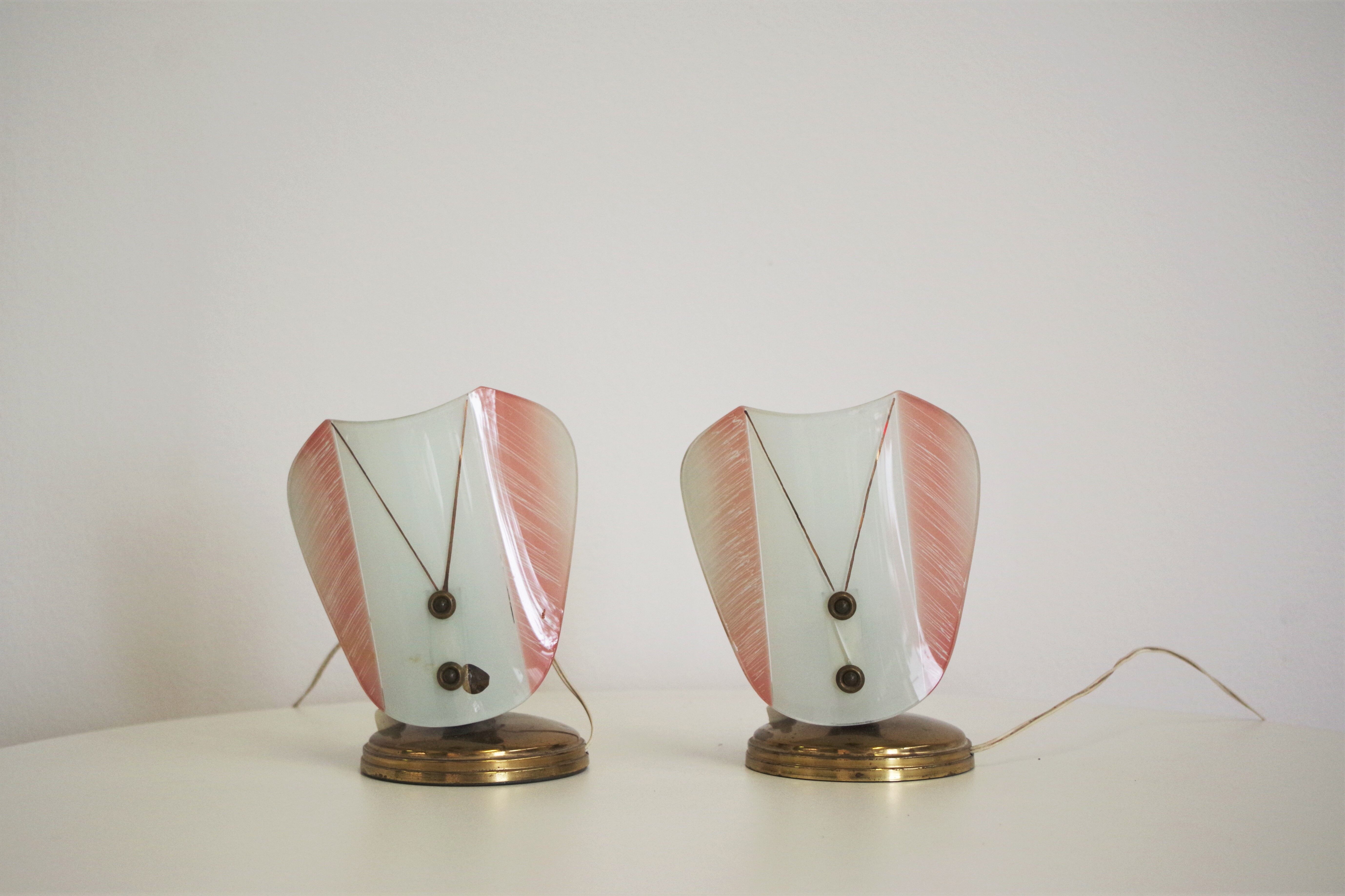 Lamps, 1950s, set of 2