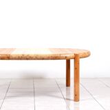 Large pinewood extendable dining table by Rainer Daumiller for Hirtshals Sa
