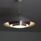 1970s Scandinavian metal pendant light