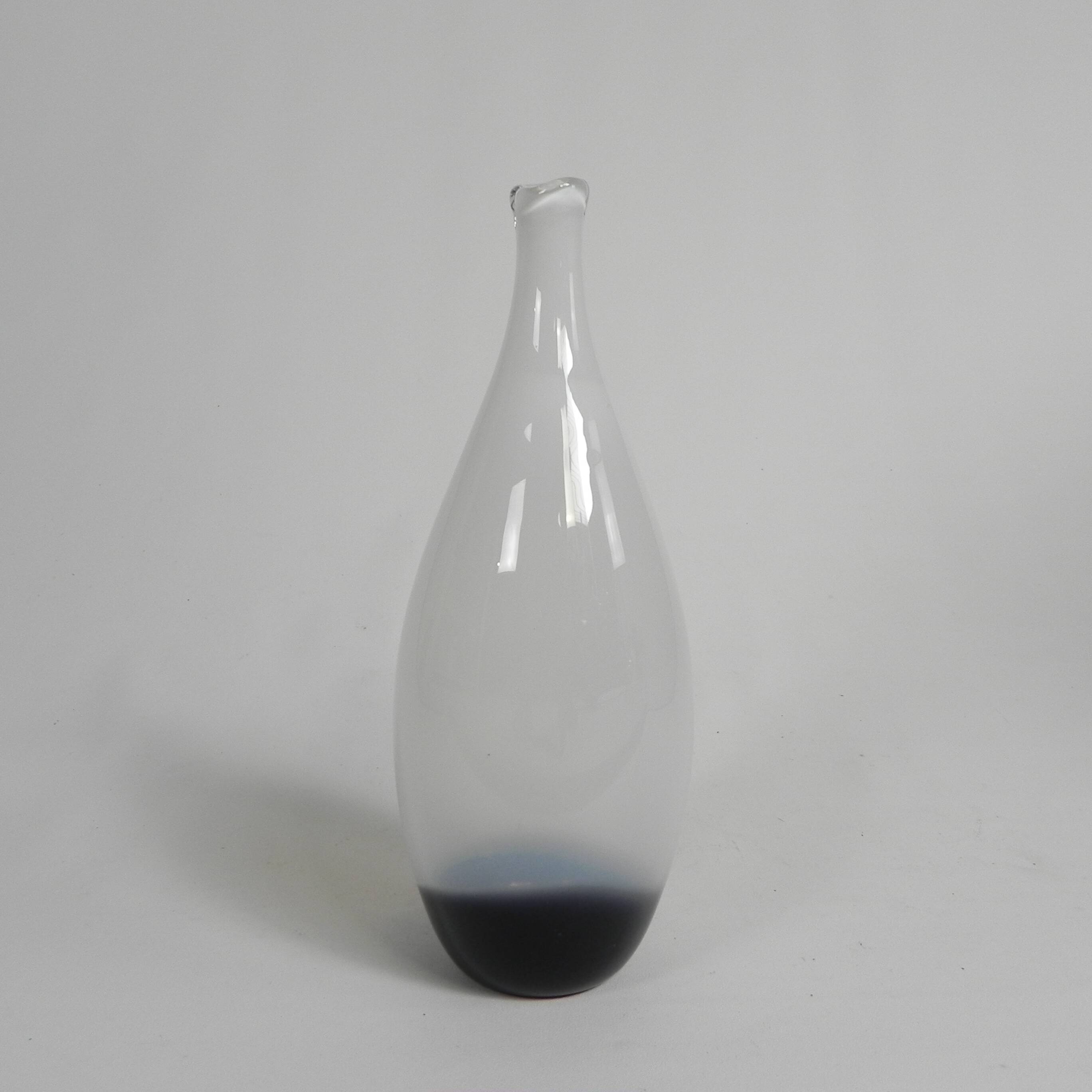 Serica hand-blown bottle vase, Floris Meydam, 1960s