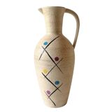 Modernist Scheurich Keramik Vase - Model 268 35 - West Germany - 1960s