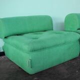 Modular sofa, Italy, 1980s, set of 2