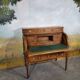 Bureau à cylindre époque Louis XVI en noyer