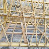 Rattan children's bed