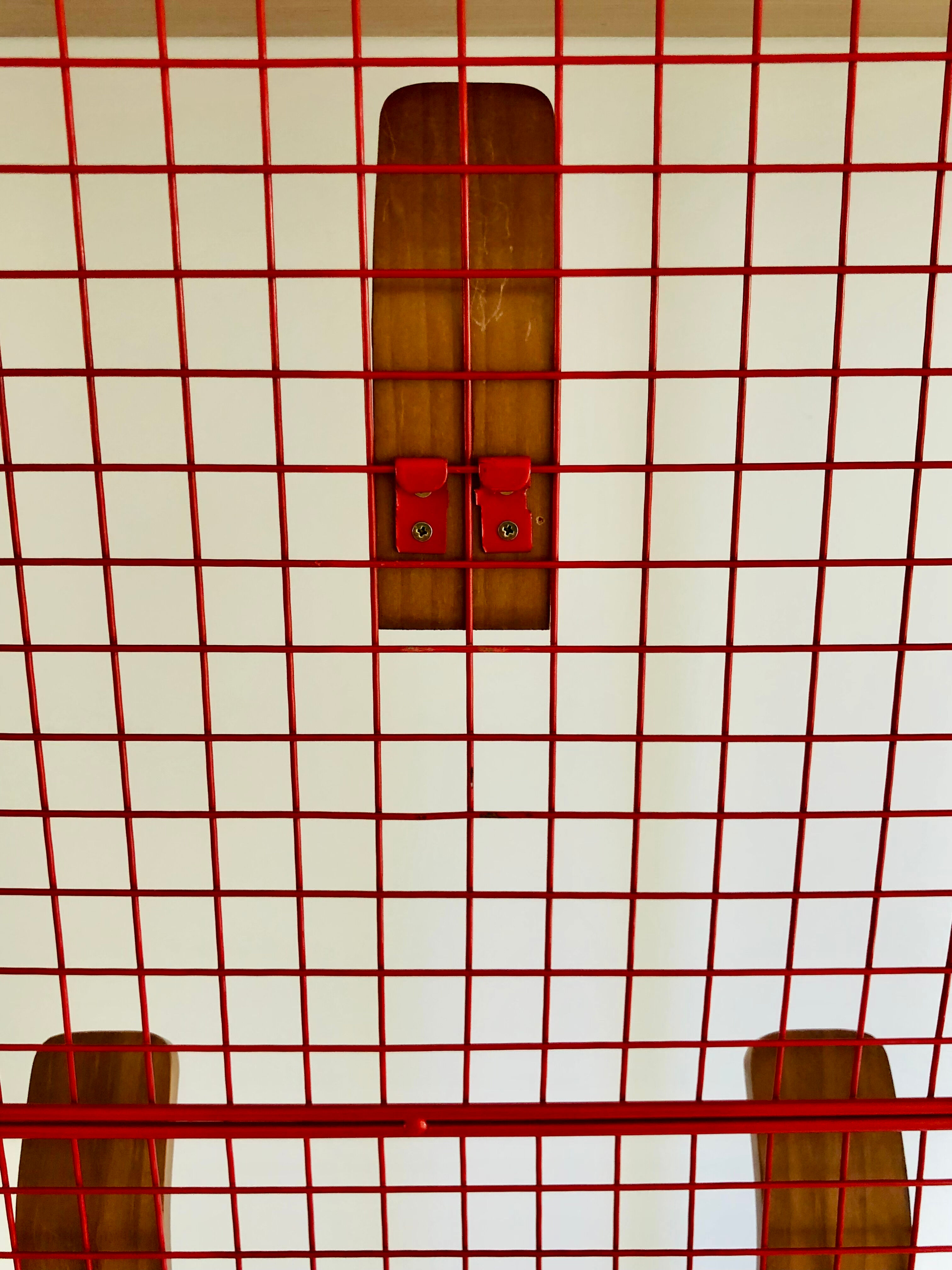 Coat rack grid on foot, Italy 80s