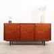 Buffet en teck, design danois, années 60, designer : EW Bach