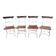 Lot de 4 chaises de jardin / bistrot