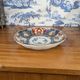 Signed Imari porcelain plate with Japanese lake and deer decoration, 19th century